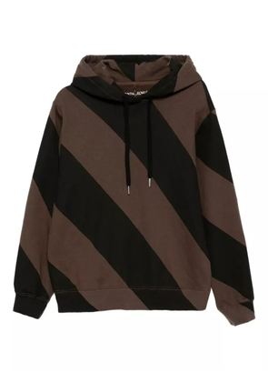 Cynthia Rowley Drew striped hoodie - Brown