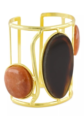 Sylvia Toledano agate jasper bracelet - Gold