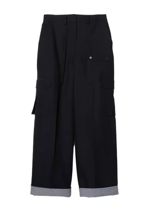 3.1 Phillip Lim cuffed-hem cargo trousers - Black