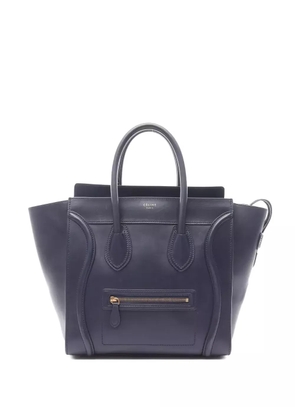 Celine Pre-Owned 00s Mini Luggage leather handbag - Blue