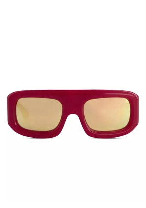 Port Tanger mauretania acetate sunglasses - Red
