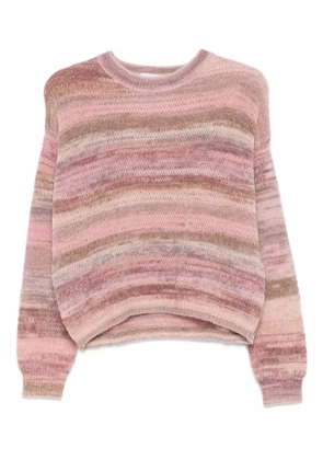 AMISH cropped sweatshirt - Pink