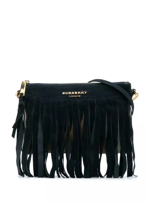Burberry Pre-Owned 2012-2025 Suede Peyton Fringe crossbody bag - Brown