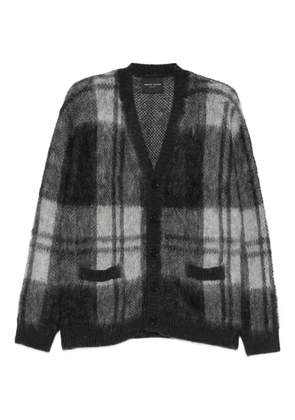 Roberto Collina patterned cardigan - Grey