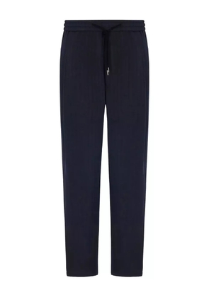 Giorgio Armani elasticated-waistband trousers - Blue