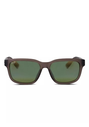 Maui Jim Kopikala rectangle-frame sunglasses - Brown