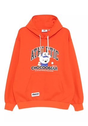 CHOCOOLATE Chocoo Bear hoodie - Orange