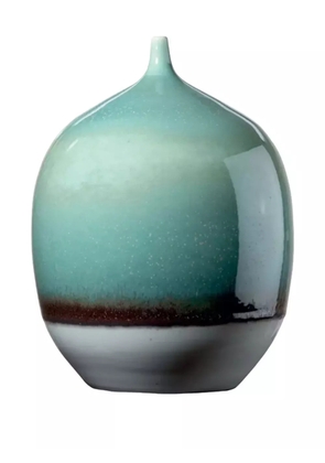 L'OCA NERA round vase - Blue