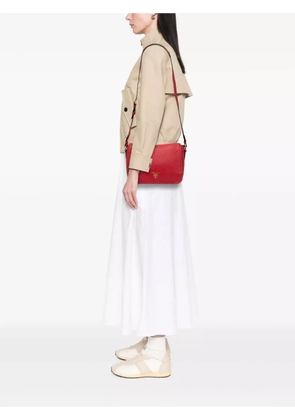 Prada Pre-Owned 2010-2025 Vitello Phenix Flap crossbody bag - Red