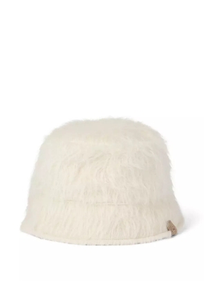 Brunello Cucinelli alpaca bucket hat - White