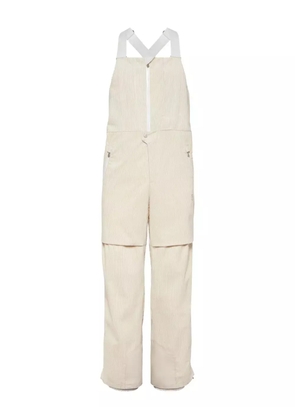 Brunello Cucinelli corduroy jumpsuit - Neutrals
