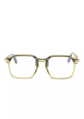 Movitra square-frame glasses - Green