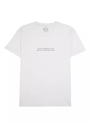 Osklen lettering-print T-shirt - White