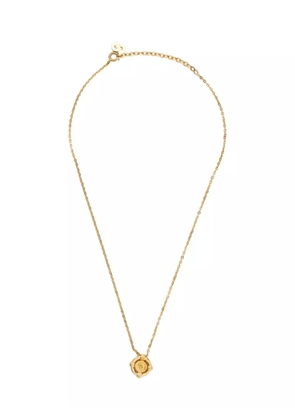 Christian Dior Pre-Owned 1980-2000 logo-pendant necklace - Gold