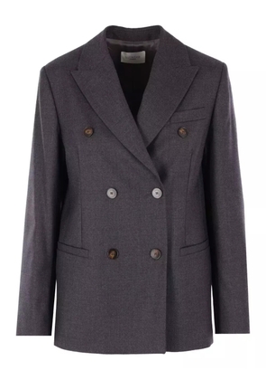 Montedoro double-breasted peaked-lapels blazer - Grey
