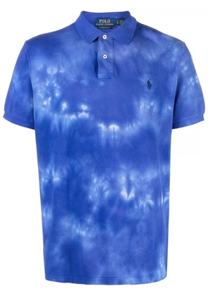 Polo Ralph Lauren tie-dye cotton polo shirt - Blue