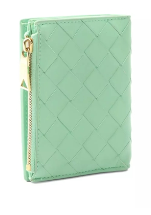 Bottega Veneta Pre-Owned 2000s intrecciato wallet - Green