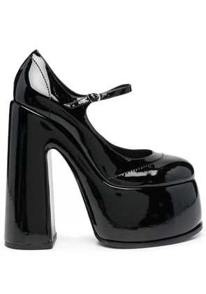 Casadei chunky 165mm pumps - Black