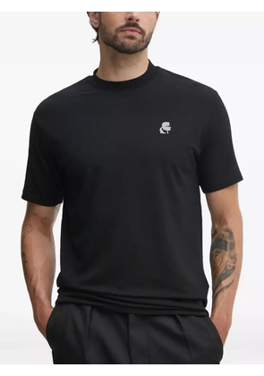 Karl Lagerfeld logo-detail T-shirt - Black