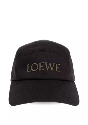 LOEWE logo-embroidered five-panel cap - Black