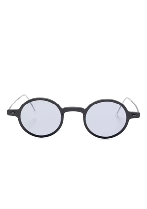 Lindberg round-frame sunglasses - Black