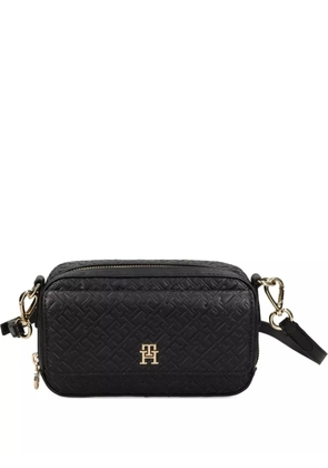 Tommy Hilfiger monogram cross body bag - Black