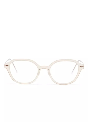Lindberg cat-eye frame glasses - Neutrals