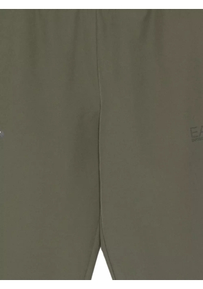 Ea7 Emporio Armani logo trousers - Green