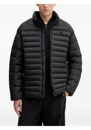 adidas quilted zip jacket - Black