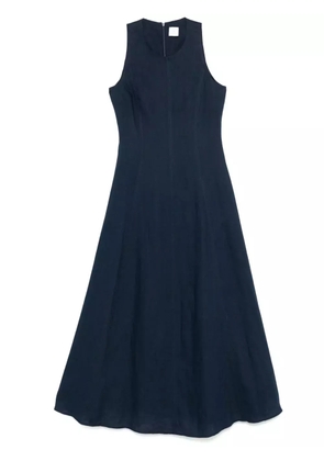 Eleventy linen midi dress - Blue