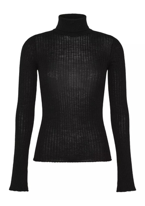 Cruna ribbed corinne sweater - Black