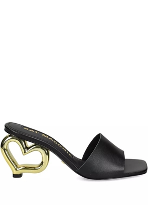 Kat Maconie 75mm Chichi heart-heel sandals - Black