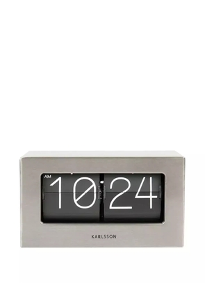 Karlsson flip clock - Silver