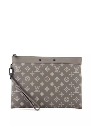 Louis Vuitton Pre-Owned Pochette To-Go Monogram Eclipse Canvas MM pouch - Grey