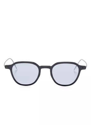 Lindberg 8348 titanium round-frame sunglasses - Black