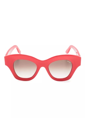 Lapima Tessa Calor square-frame sunglasses - Red