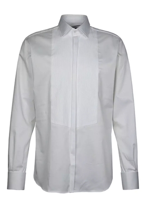Karl Lagerfeld pleated shirt - White
