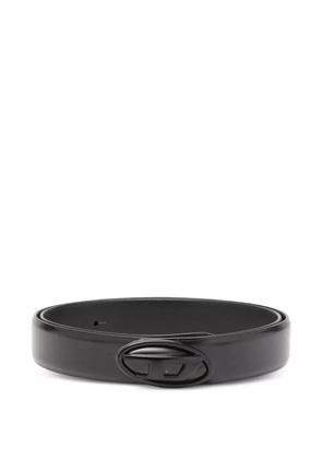 Diesel B-Dd logo-buckle belt - Black