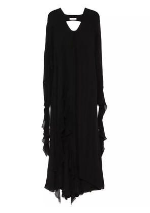 Dorothee Schumacher Sheertwist maxi dress - Black
