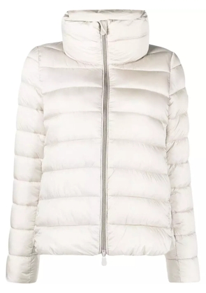 Save The Duck Elsie zip-front padded jacket - Neutrals