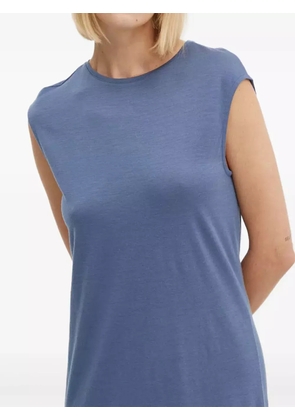 icebreaker sleeveless round-neck mini dress - Blue