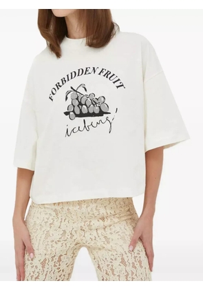 Iceberg graphic-print T-shirt - White