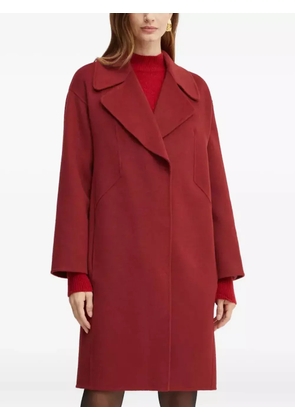 LUISA SPAGNOLI notched-lapel coat - Red