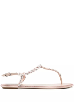 René Caovilla Diana sandals - Neutrals