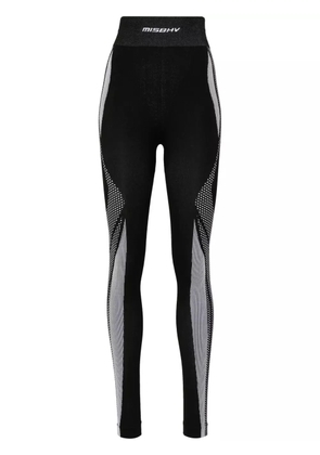 MISBHV Performa logo-embellished leggings - Black