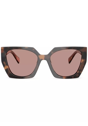 Prada Eyewear square-frame sunglasses - Brown