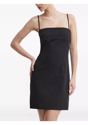 HUGO square-neck mini dress - Black