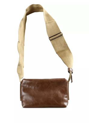 Uma Wang small leather shoulder bag - Brown
