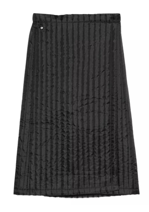 Bless Nº08 Monpe midi skirt - Black