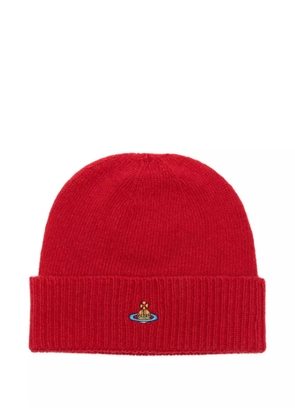 Vivienne Westwood Orb-embroidered beanie